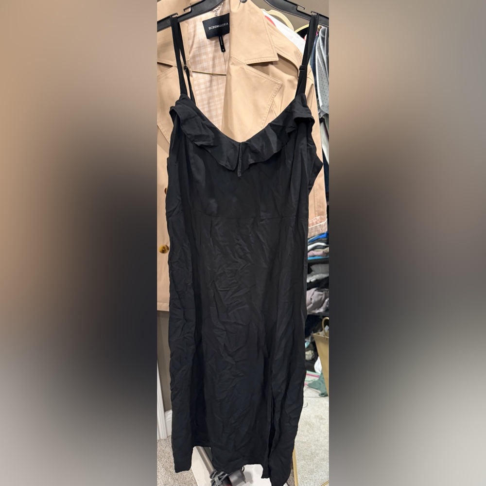 Old Navy Black Sleeveless Maxi Dress XL - Picture 3 of 7